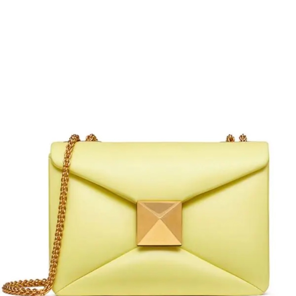 Valentino Garavani One Stud Leather Shoulder Bag